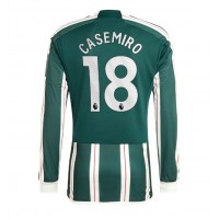 Manchester United Casemiro #18 Gostujuci Dres 2023-24 Dugi Rukav